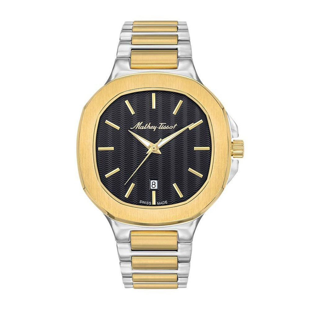 Mathey-Tissot Evasion Collection Two-Tone Strap Men's Watch
