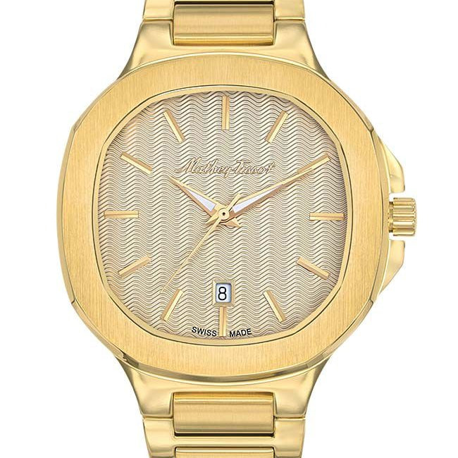 Mathey-Tissot Evasion Collection Yellow Gold Couple's Watch