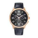 Mathey-Tissot Edmond 5040F Leather Strap Men's Watch