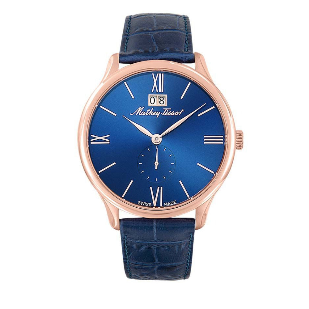 Mathey-Tissot Edmond Leather Collection Men's Watch