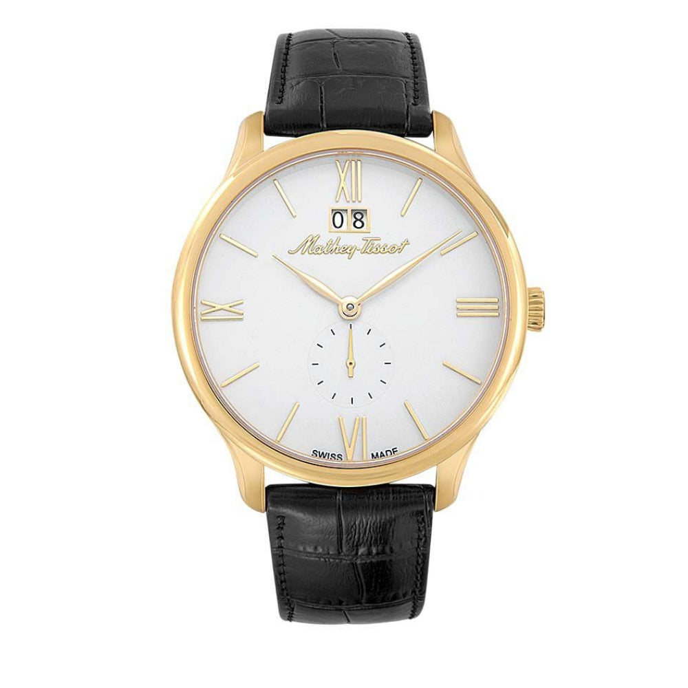 Mathey-Tissot Edmond Leather Collection Men's Watch