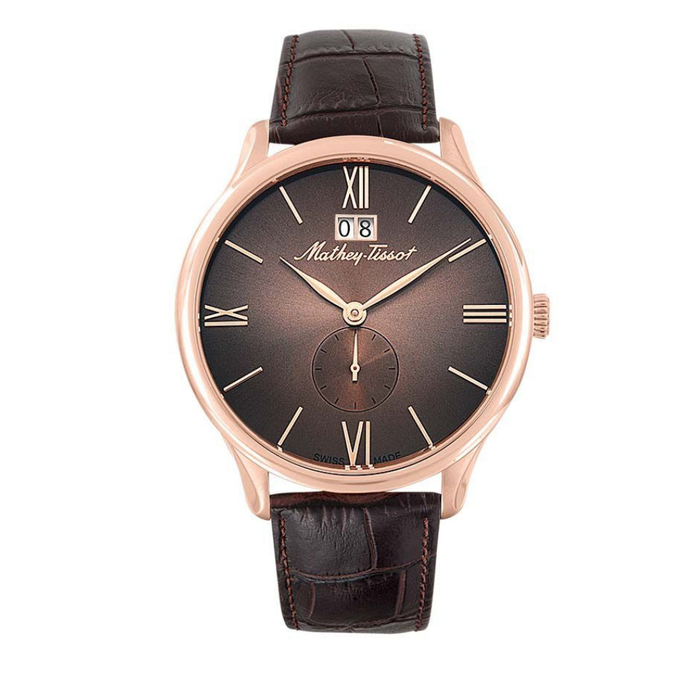 Mathey-Tissot Edmond Leather Collection Men's Watch