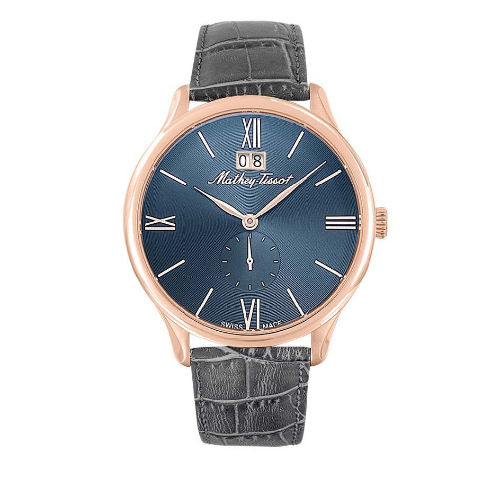 Mathey-Tissot Edmond Leather Collection Men's Watch