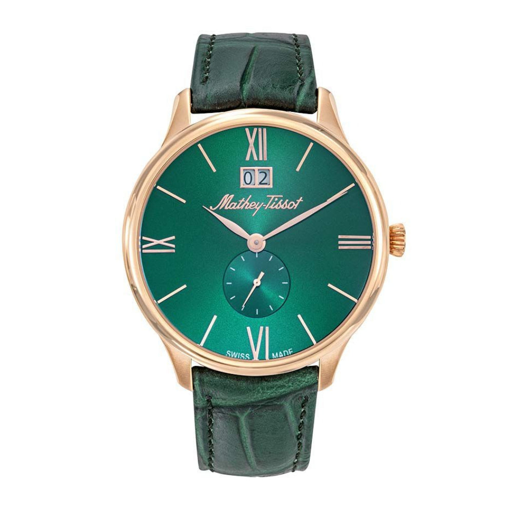 Mathey-Tissot Edmond Leather Collection Men's Watch