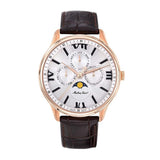 Mathey-Tissot Edmond Moon Strap Leather Men's Watch