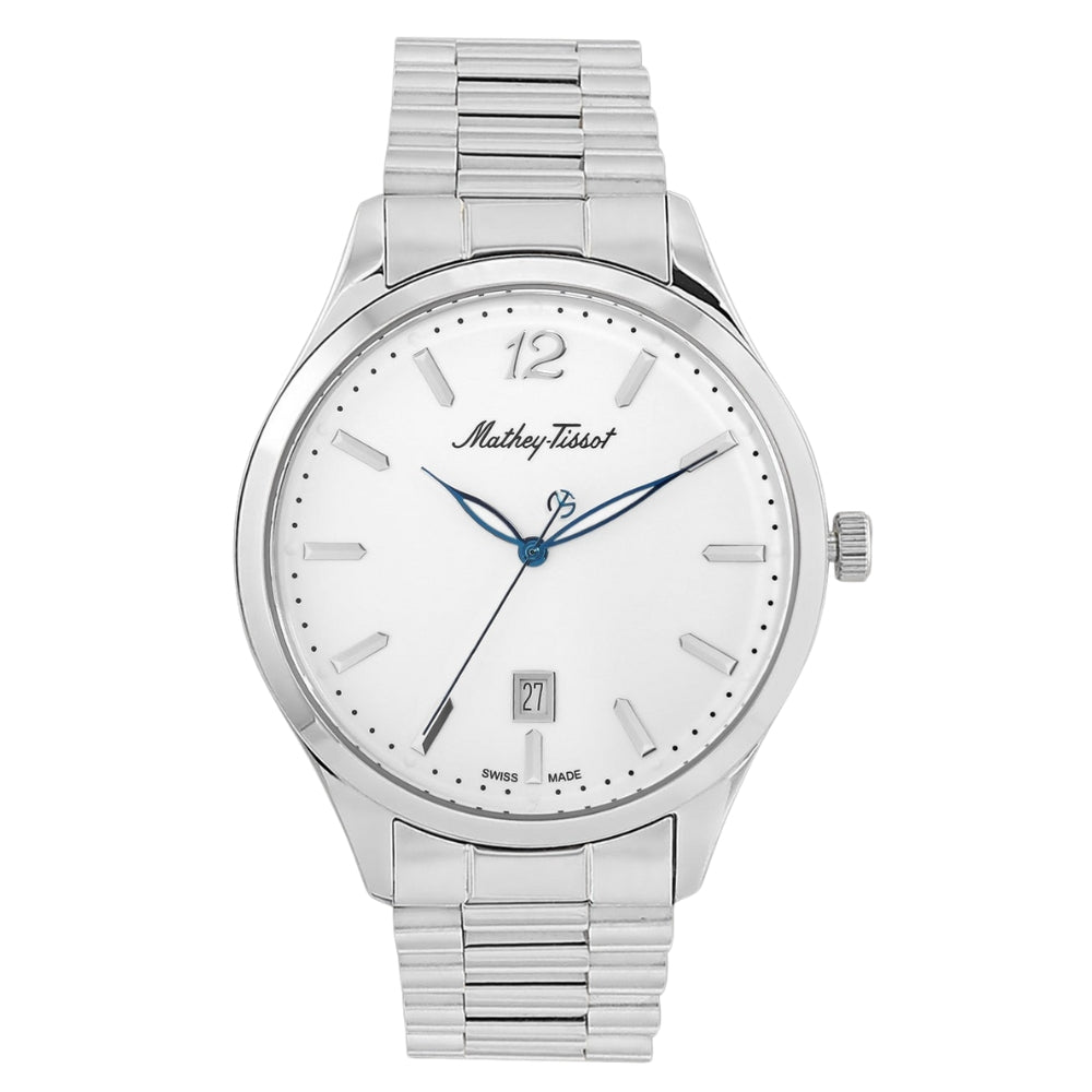 Mathey-Tissot Urban Metal Collection H411M Series Silver Men's Watch