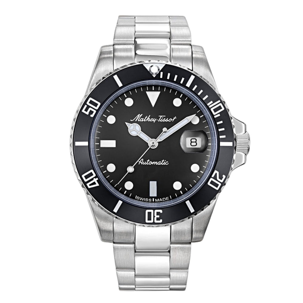 Mathey-Tissot Mathy Vintage Automatic Collection Silver H901AT Series Men's Watch