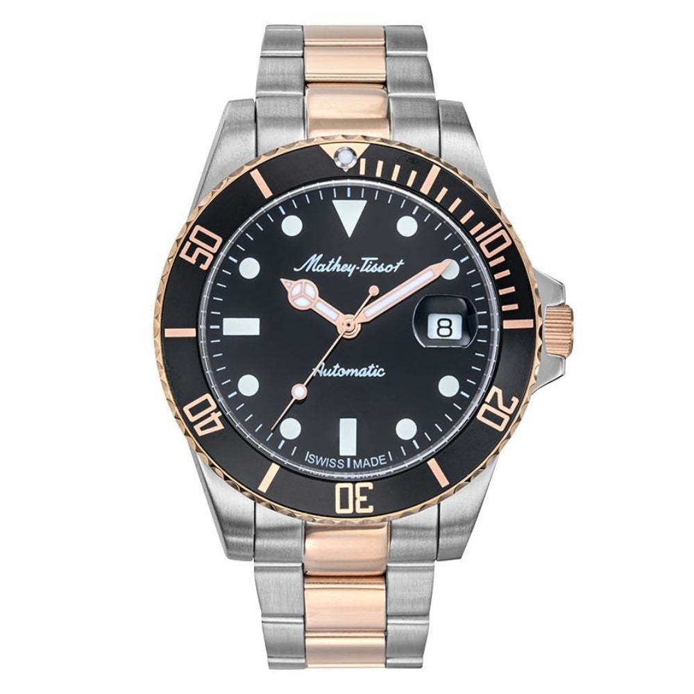 Mathey-Tissot Mathy Vintage Automatic Collection Two-Tone H901AT Series Men's Watch