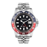 Mathey-Tissot GMT Collection Silver Men's Watch