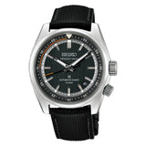 Seiko Prospex Speedtimer Black Leather Strap Men's Watch HBC004J1