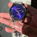Seiko Presage Cocktail Time Silver Stainless Steel Strap Men's Watch HCB006J1