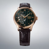 Seiko Presage Japanese Garden Brown Leather Strap Men's Watch HCB007J1