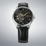 Seiko Presage Japanese Garden Black Leather Strap Men's Watch HCB008J1