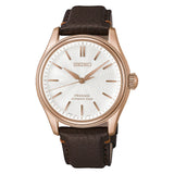 Seiko Presage Tomioka Silk Brown Leather Strap Men's Watch HCC008J1