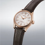 Seiko Presage Tomioka Silk Brown Leather Strap Men's Watch HCC008J1