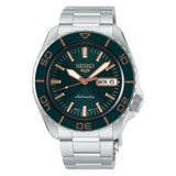 Seiko 5 Sports SKX Green Dial Stainless Steel Strap Men's Watch HDB005K1
