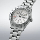 Seiko 5 Sports Silver Stainless Steel Strap Men's Watch HDB007K1