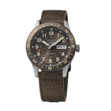 Seiko 5 Sport Brown Nylon Strap Men's Watch HDB009K1