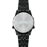 Seiko 145th Anniversary Limited Edition Black Stainless Steel Strap Men's Watch HFL001P1