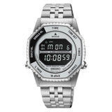 Seiko Rotocall Digital Silver Stainless Steel Strap Men's Watch HFL002P1