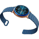 Hifuture Consign Aurora Blue Silicone Strap Men Smartwatch HSSW11BL