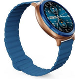 Hifuture Consign Aurora Blue Silicone Strap Men Smartwatch HSSW11BL