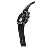 Hifuture Consign FutureFit AIX Lite Black Silicone Strap Smartwatch HSSW8BK