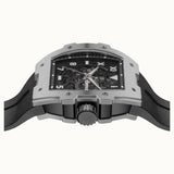 Ingersoll Skeleton Dial Black PU Strap Men's Watch I15301