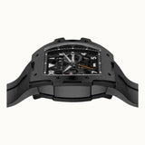 Ingersoll Skeleton Dial Black PU Strap Men's Watch I15302