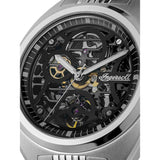 Ingersoll Wrangler Stainless Steel Strap Men's Watch - Skeleton Dial | I16901