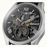 Ingersoll The Maverick Black Leather Strap Men's Watch I17401