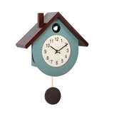 Mapple Leaf Alpine Chalet Pendulum Wall Clock – Patina Green Model 2002