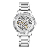 Kenneth Cole New York Automatic Silver Stainless Steel Strap Women Watch KCWLL0016401