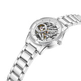 Kenneth Cole New York Automatic Silver Stainless Steel Strap Women Watch KCWLL0016401
