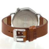 KOMONO KOM-W4152 BLACK DIAL WITH BROWN LEATHER UNISEX WATCH