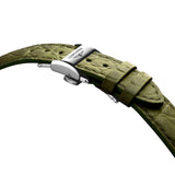 Longines Master Collection Green Leather Strap Women Watch