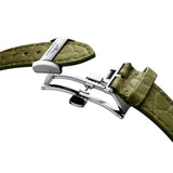 Longines Master Collection Green Leather Strap Women Watch
