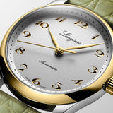 Longines Master Collection Green Leather Strap Women Watch
