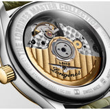 Longines Master Collection Green Leather Strap Women Watch