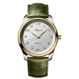 Longines Master Collection Green Leather Strap Women Watch
