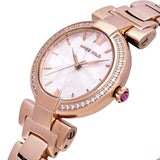 Aries Gold Stainless Steel Strap Women Watch - L 5010 Series