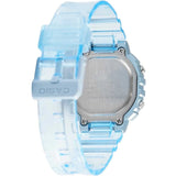 Casio General Transparent Dial And Blue Resin Strap Unisex Watch LA-20WHS-2ADF-P