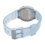 Casio General Transparent Dial And Blue Resin Strap Unisex Watch LA-20WHS-2ADF-P