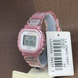 Casio General Transparent Dial And Pink Resin Strap Women Watch LA-20WHS-4ADF-P