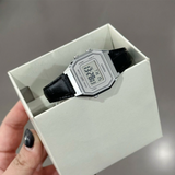 Casio General Classic Black Leather Strap Women's Watch - Digital | LA680WEL-1DF