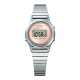 Casio General Digital Silver Stainless Steel Strap Women Watch LA700WE-4ADF