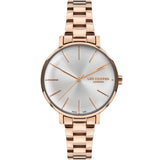 Lee Cooper Consign Rose Gold Stainless Steel Strap Women's Watch LC07250.430