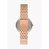 Lee Cooper Rose Gold Stainless Steel Strap Women's Watch LC07610.430