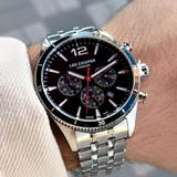 Lee Cooper Silver Stainless Steel Strap Men's Watch LC07641.350