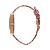 Lee Cooper Pink Leather Strap Women's Watch LC07803.438